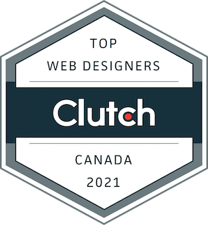 Top web designers in Canada known for their exceptional skills and expertise in 2021, with a user-friendly website footer.