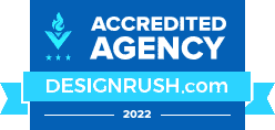 design rush accredited agency badge