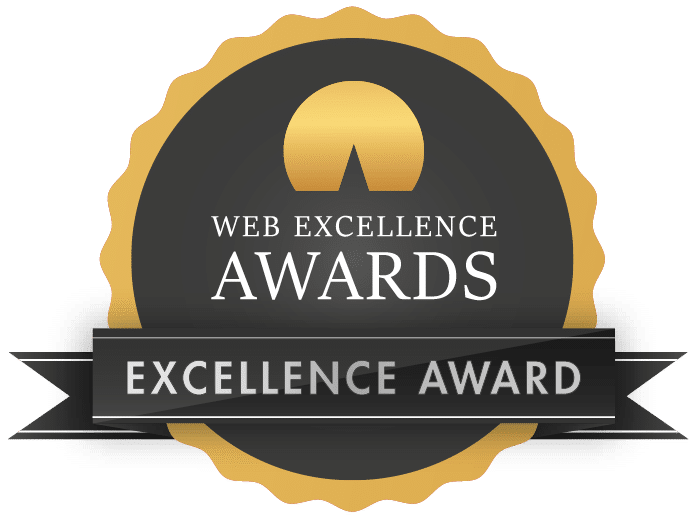 Web excellence award for Toronto web design.